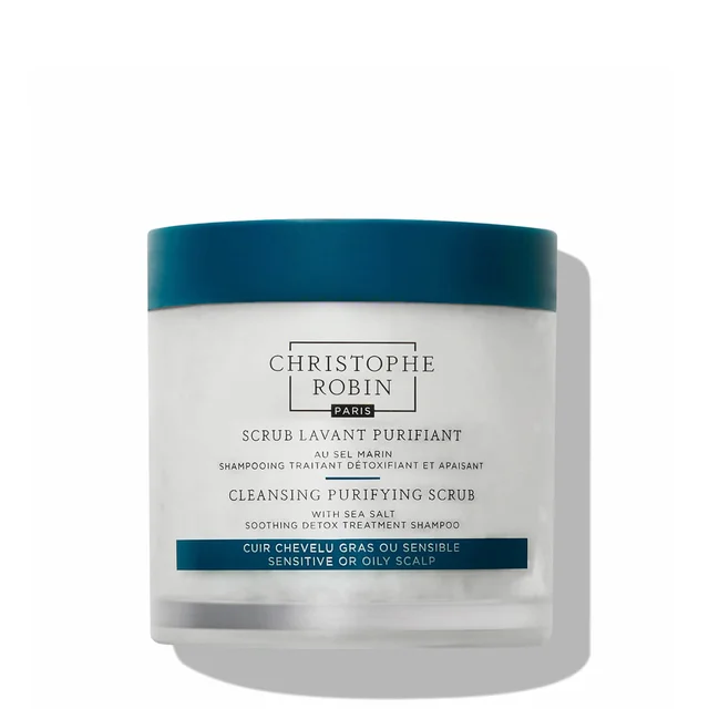 Скраб-шампунь для волос с морской солью Christophe Robin Cleansing Purifying Scrub with Sea Salt, 250 мл