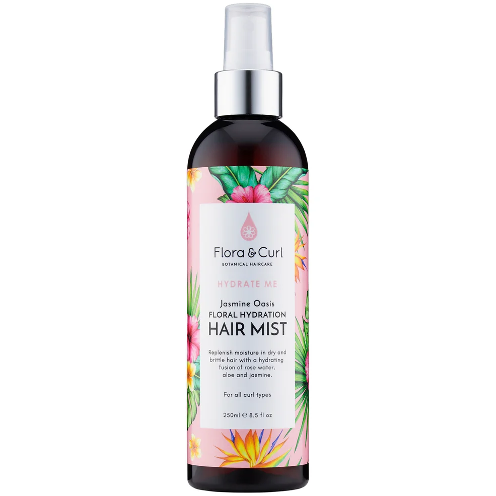 Flora & Curl Jasmine Oasis Hydrating Hair Mist 250ml Image 1