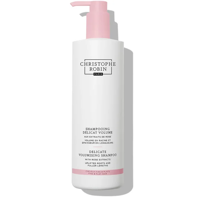 Шампунь для объема волос с экстрактом розы Christophe Robin Delicate Volumising Shampoo with Rose Extracts, 500 мл