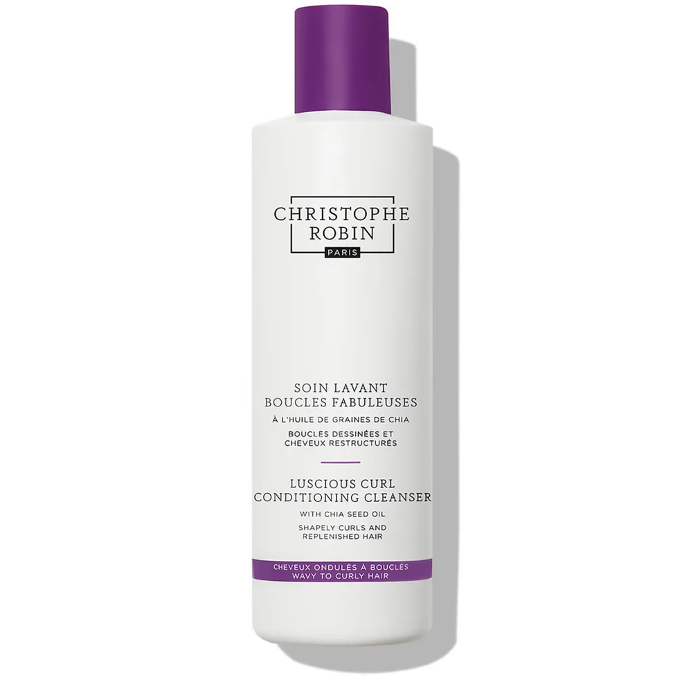 Крем-кондиционер для кудрявых волос Christophe Robin Luscious Curl Conditioning Cleanser with Chia Seed Oil, 250 мл Image 1