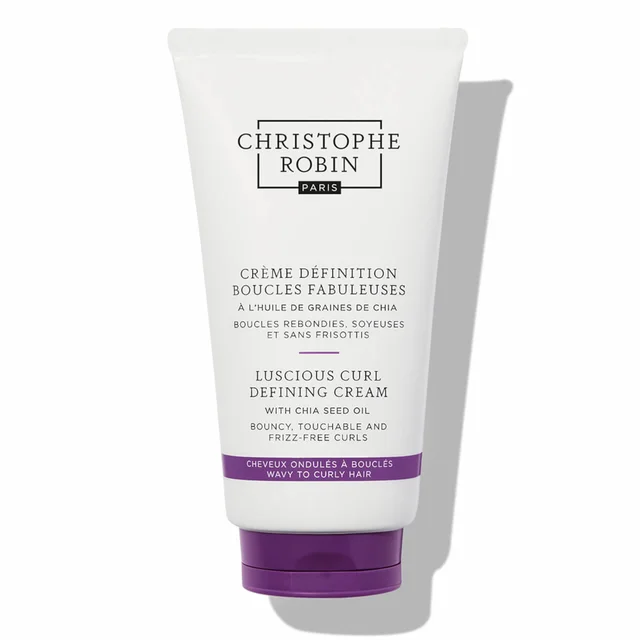 Крем для кудрявых волос с маслом семян чиа Christophe Robin New Luscious Curl Cream with Chia Seed Oil, 150 мл
