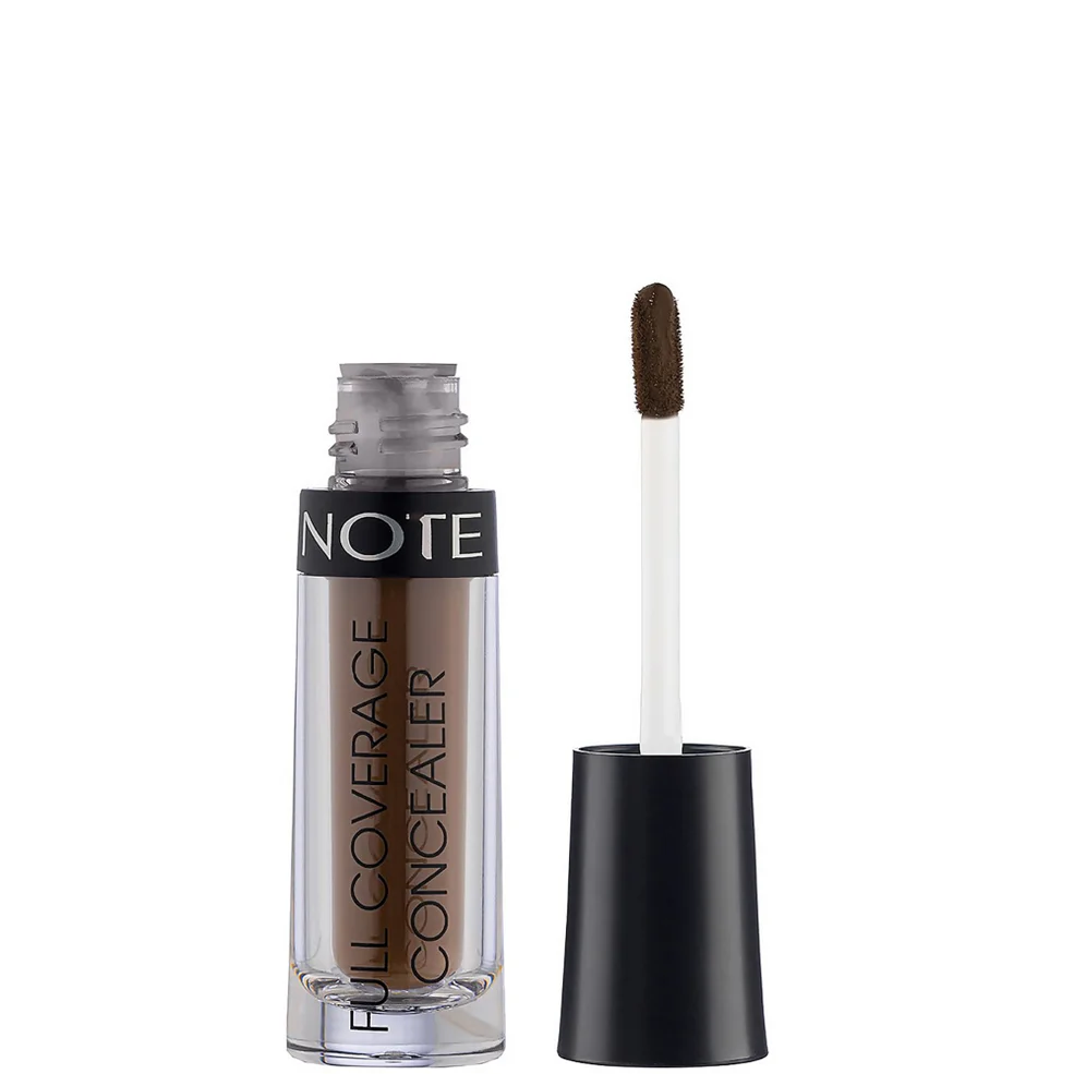 Note Cosmetics Full Coverage Liquid Concealer 2.3ml - 404 Dark Cocoa Image 1