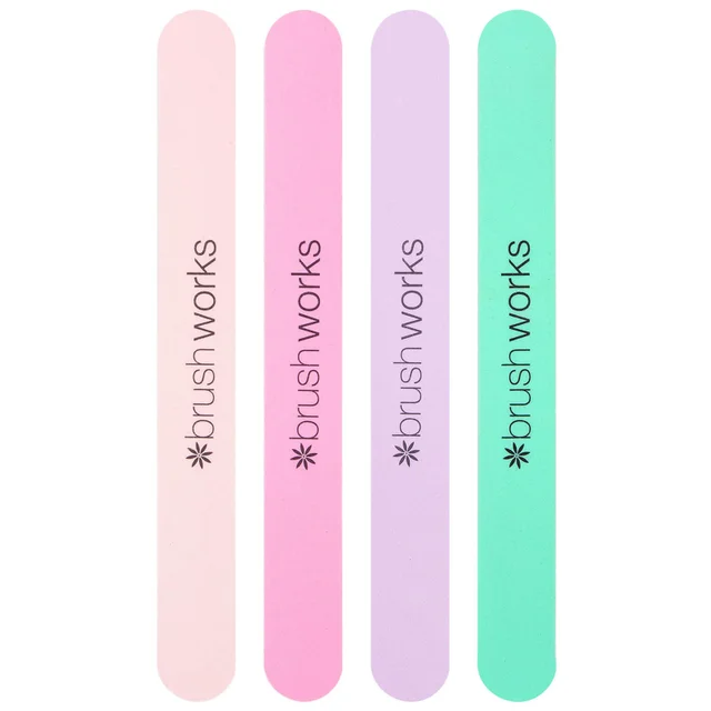 Набор пилочек для ногтей brushworks Pastel Nail Files