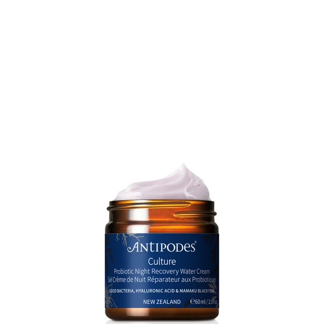Ночной крем для лица с пробиотиками Antipodes Culture Probiotic Night Recovery Water Cream, 60 мл