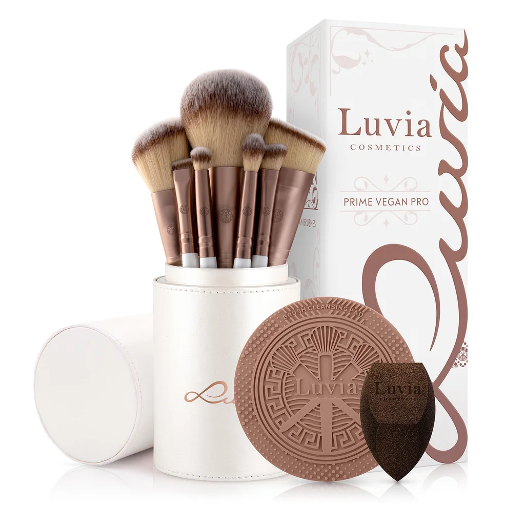 Набор веганских кистей Luvia Prime Vegan Pro Brush Set Image 1