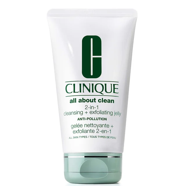 Очищающее и отшелушивающее желе Clinique All About Clean 2-in-1 Cleansing and Exfoliating Jelly, 150 мл