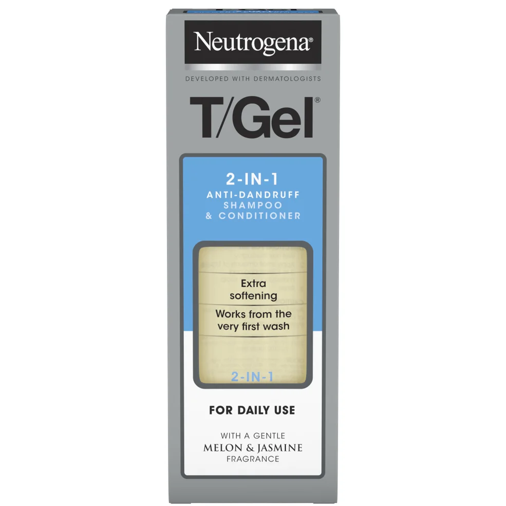 Neutrogena T/Gel 2-in-1 Anti-Dandruff Shampoo and Conditioner 150ml Image 1