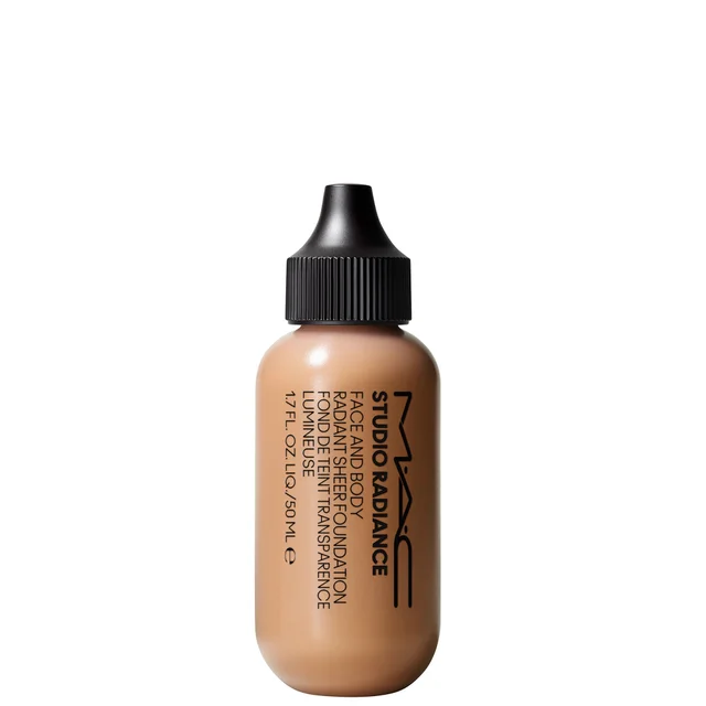 Тональная основа MAC Studio Face and Body Radiant Sheer Foundation, 50 мл (различные оттенки)