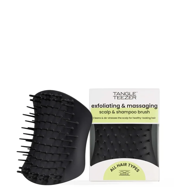 Tangle Teezer The Scalp Exfoliator and Massager - Onyx Black - Отшелушивающее и массажное средство для кожи головы - Onyx Black