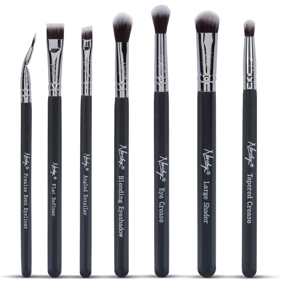 The Eye Brush Set Nanshy Набор кистей для глаз - черный оникс Image 1