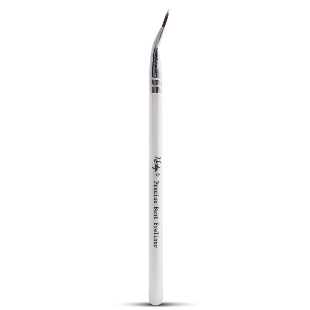 Кисть для подводки Nanshy Precise Benting Eyeliner Brush - перламутровый белый Image 1
