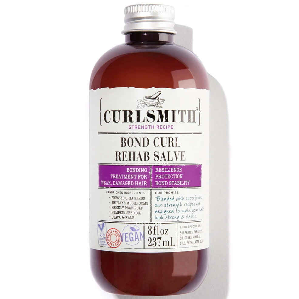 Восстанавливающий бальзам для кудрявых волос Curlsmith Bond Curl Rehab Salve, 237 мл Image 1