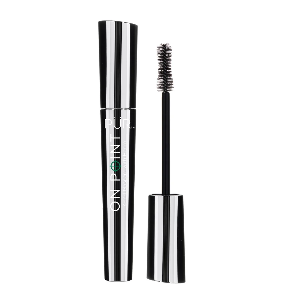 Тушь для ресниц с экстрактом конопли PÜR On Point 4-in-1 Mascara with Hemp Image 1