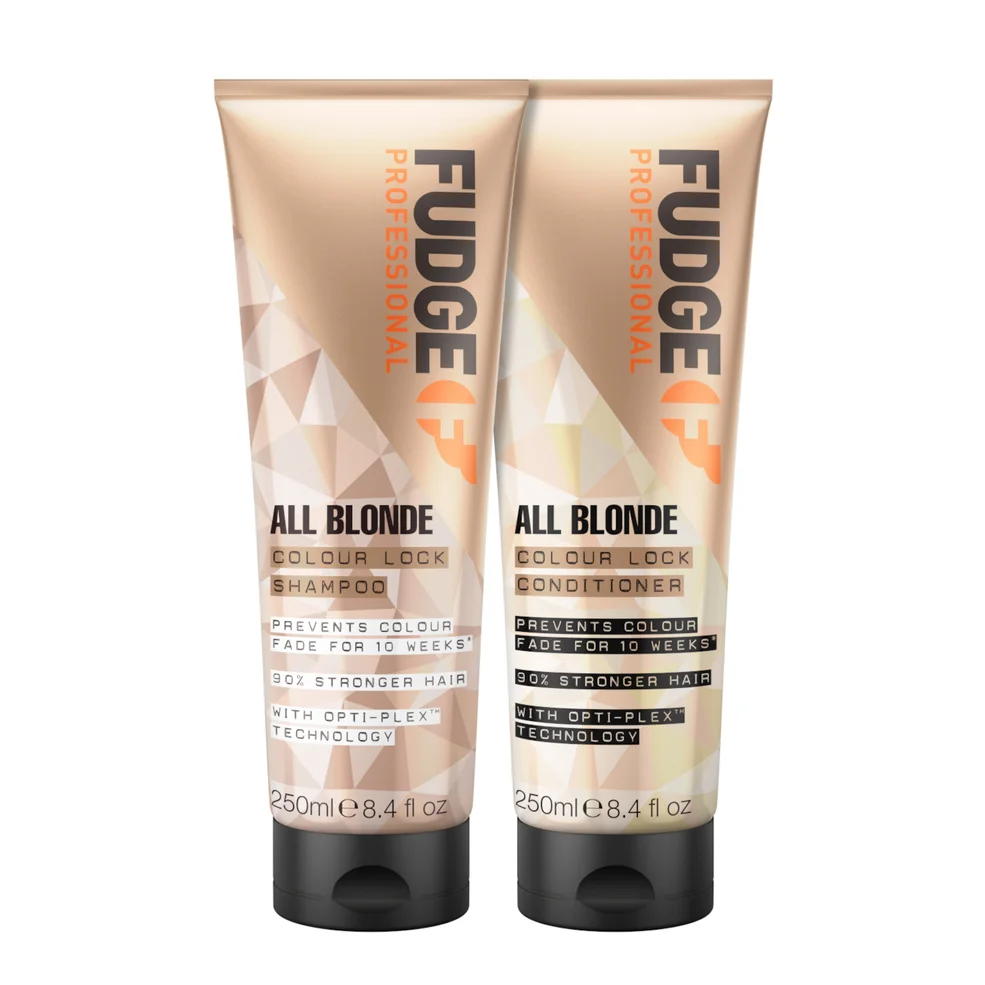 Набор средств по уходу за светлыми волосами Fudge Professional All Blonde Colour Lock Shampoo and Conditioner Bundle, 250 мл Image 1