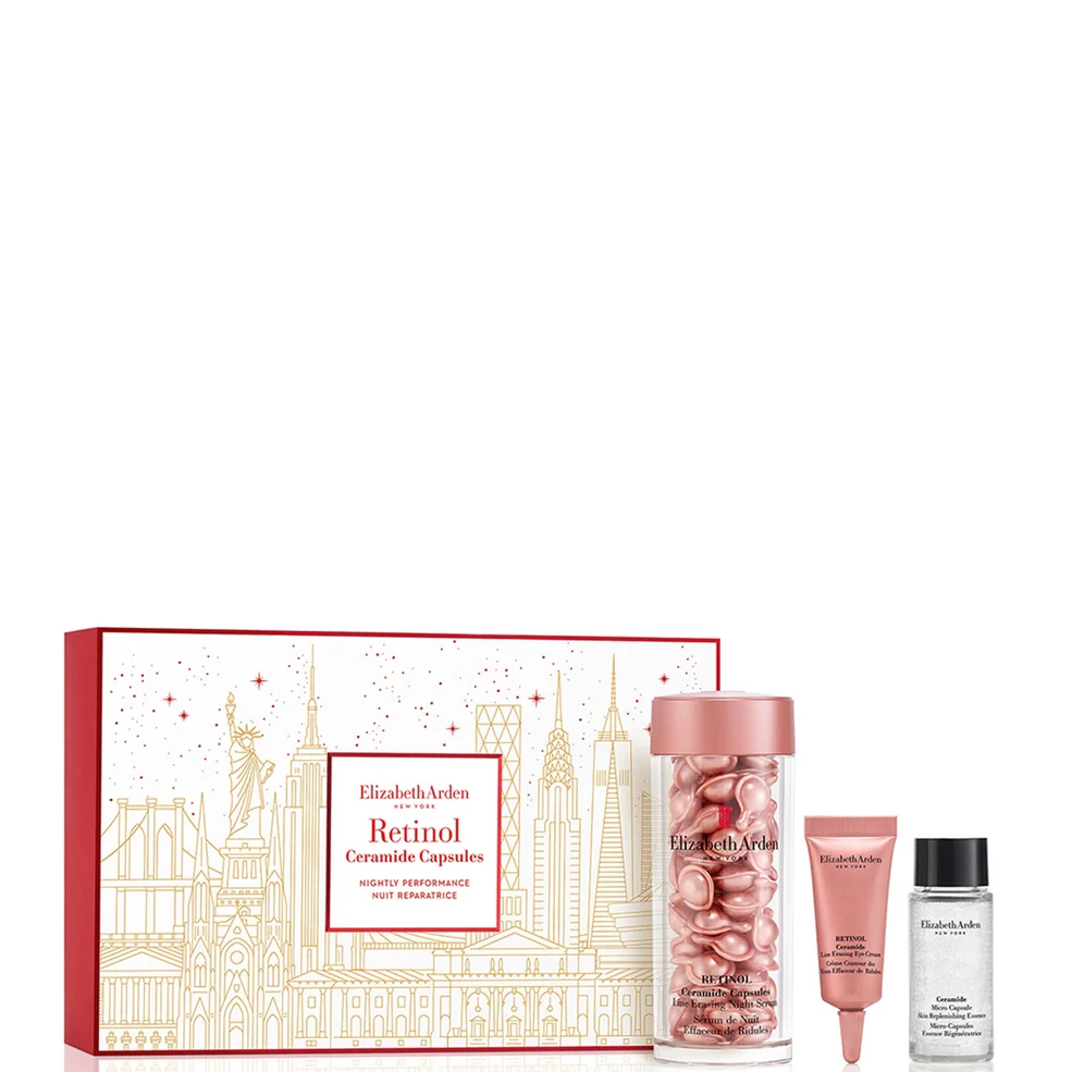 Подарочный набор для ухода за кожей лица Elizabeth Arden Nightly Performance Retinol Set Image 1