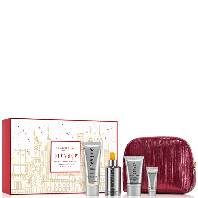 Антивозрастный Набор для ухода за кожей лица Elizabeth Arden Protect and Perfect Coffret Prevage intensive Serum Set
