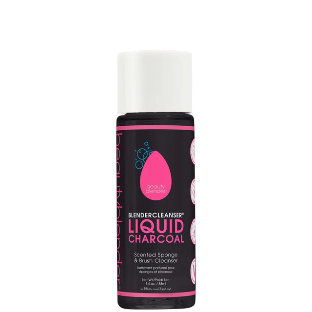 Средство для очищения кистей Beautyblender Blendercleanser Liquid Charcoal, 88 мл