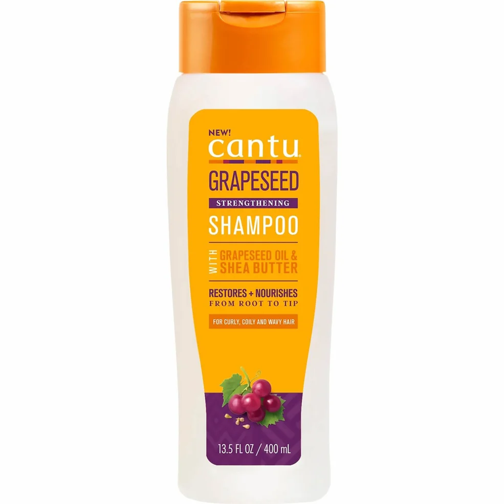 Бессульфатный шампунь для волос Cantu Grapeseed Sulf Free Shampoo, 400 мл Image 1