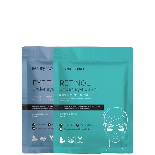 Набор масок для лица BeautyPro AM/PM Eye Routine Bundle, 6 шт