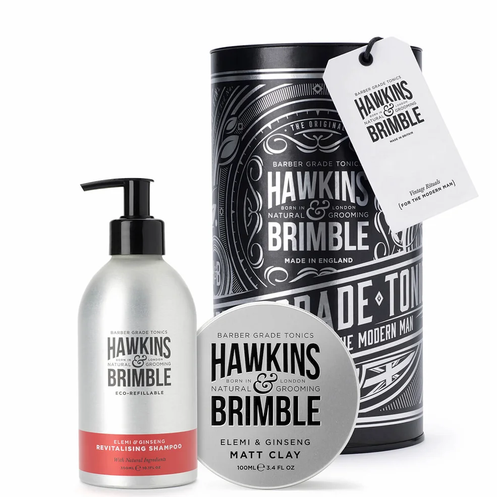 Набор для ухода за волосами Hawkins & Brimble Hair Gift Set Image 1