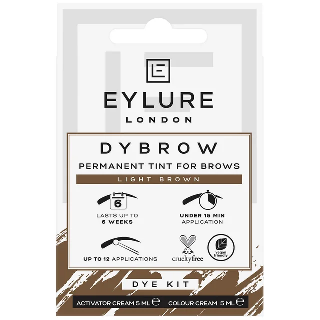 Средство для окрашивания бровей Eylure Dybrow Light Brown Lash Kit