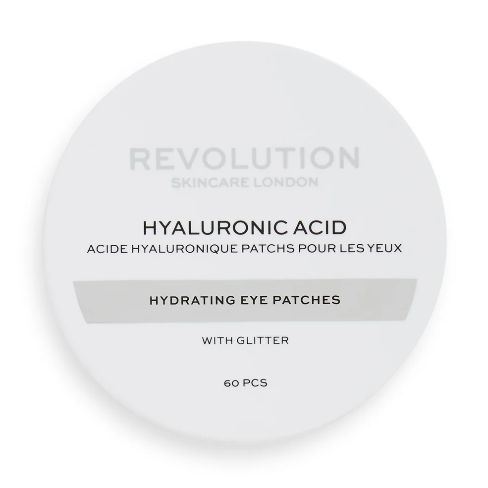 Патчи для кожи вокруг глаз Revolution Skincare Skincare Glitter Hyaluronic Acid Hydrating Undereye Patches (30 патчей) Image 1