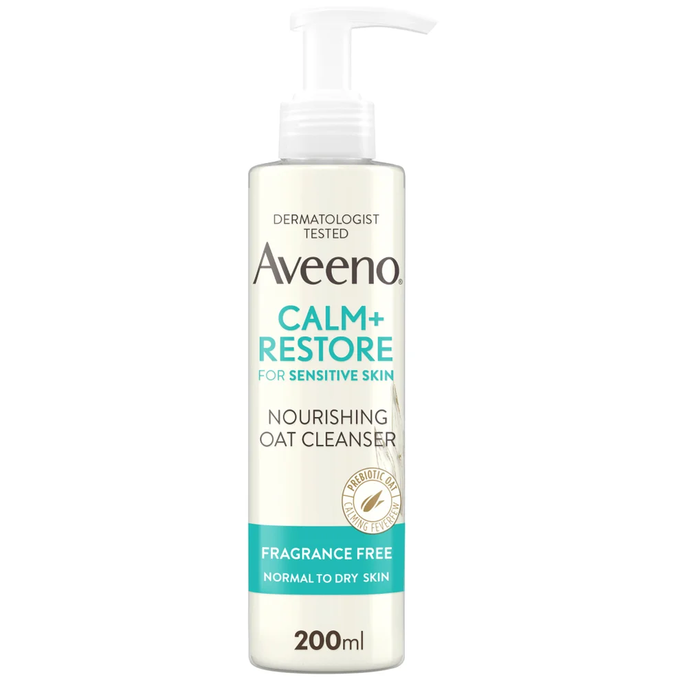 Очищающее средство для лица Aveeno Face Calm and Restore Nourishing Oat Cleanser, 200 мл Image 1