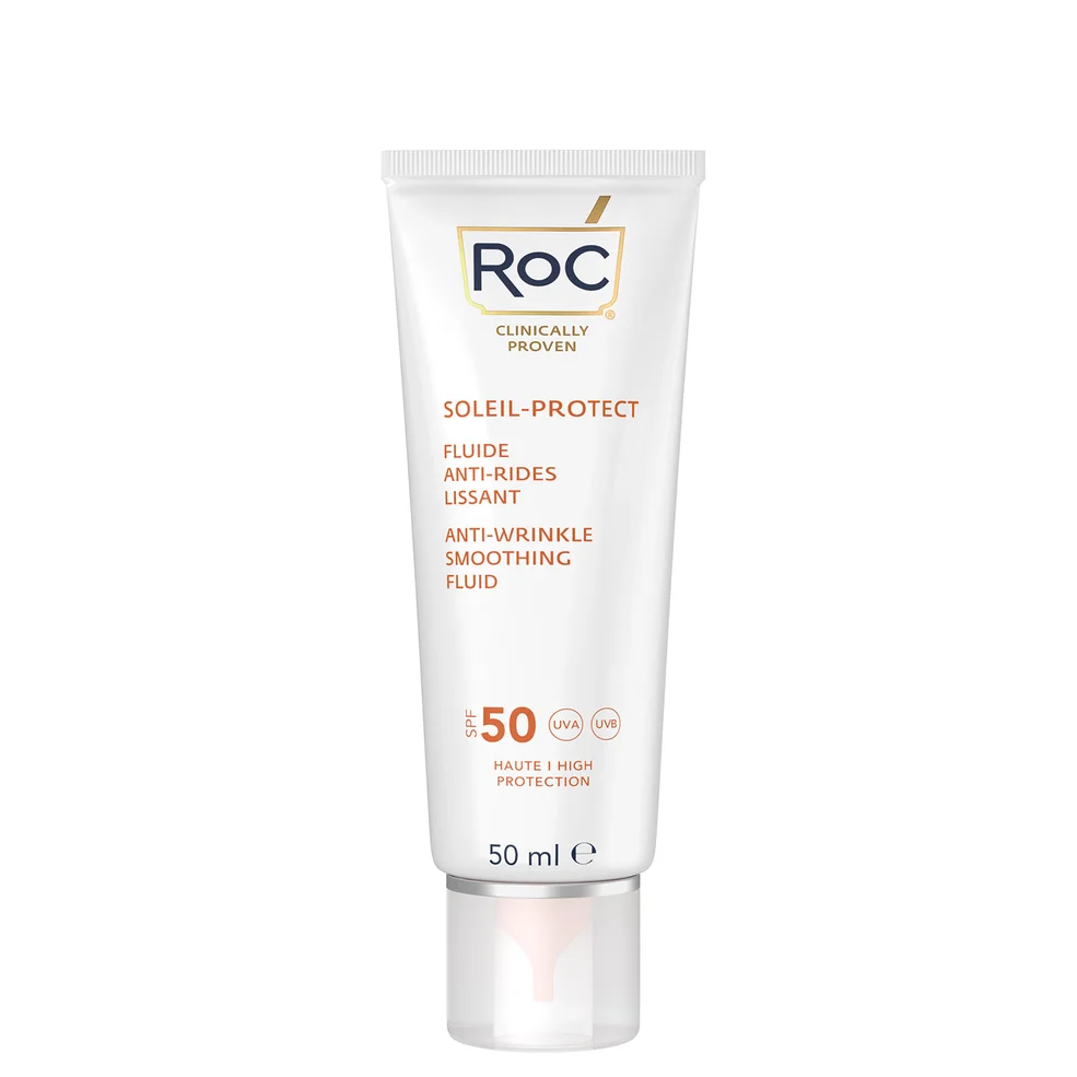 RoC Soleil-Protect Anti-Wrinkle Smoothing Fluid SPF50 50ml Image 1