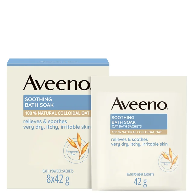 Aveeno Soothing Bath Soak 8 x 42g