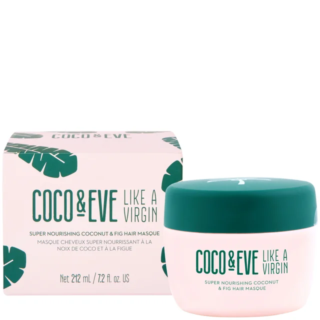 Питательная маска для волос с экстрактом кокоса Coco & Eve Like A Virgin Super Nourishing Coconut & Fig Hair, 212 мл