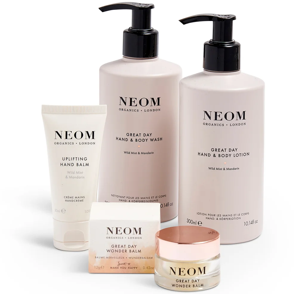 Набор средств по уходу за телом NEOM Happy - Kick Start The Day Bundle Image 1