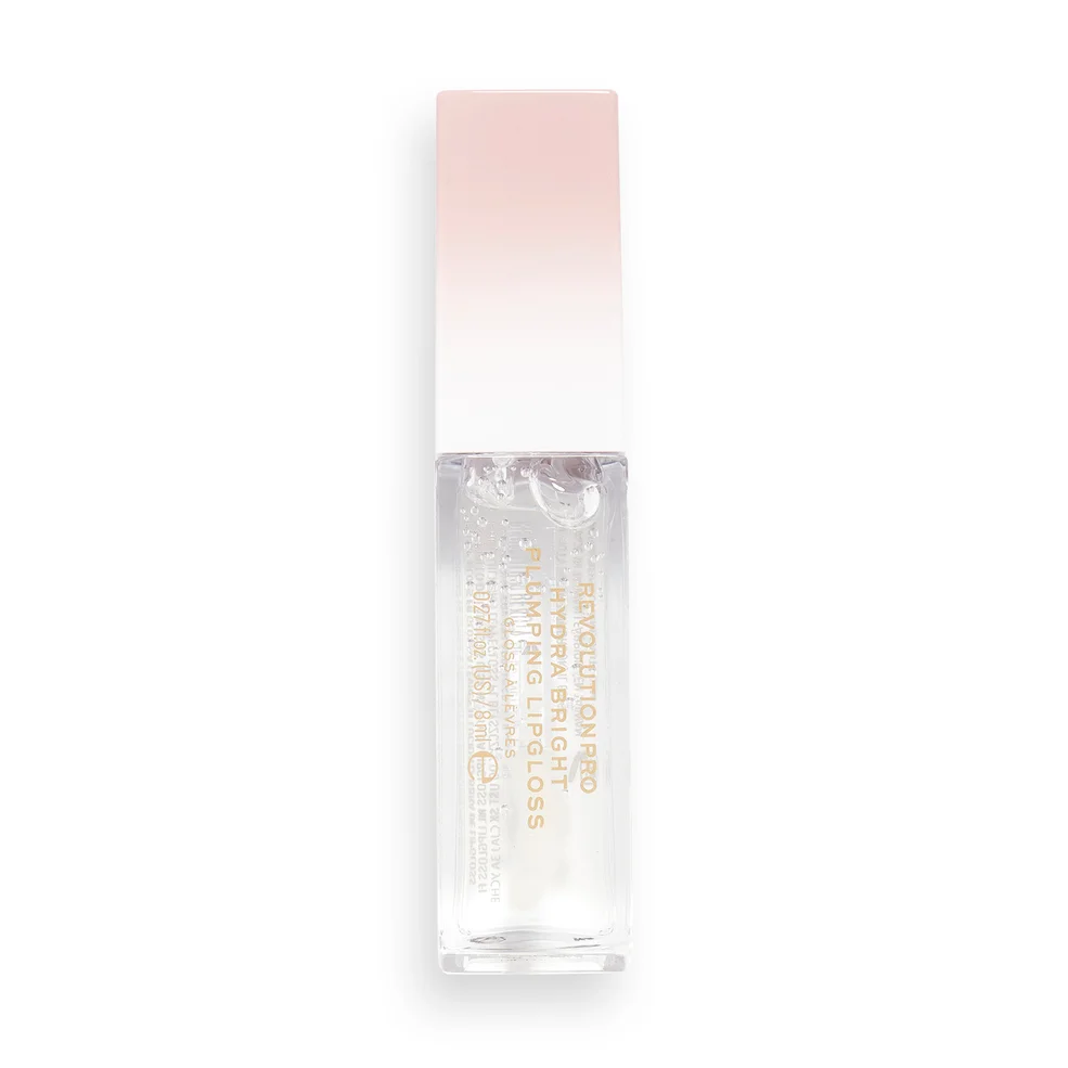 Revolution Pro Hydra Bright Plumping Lip Gloss Clear Image 1