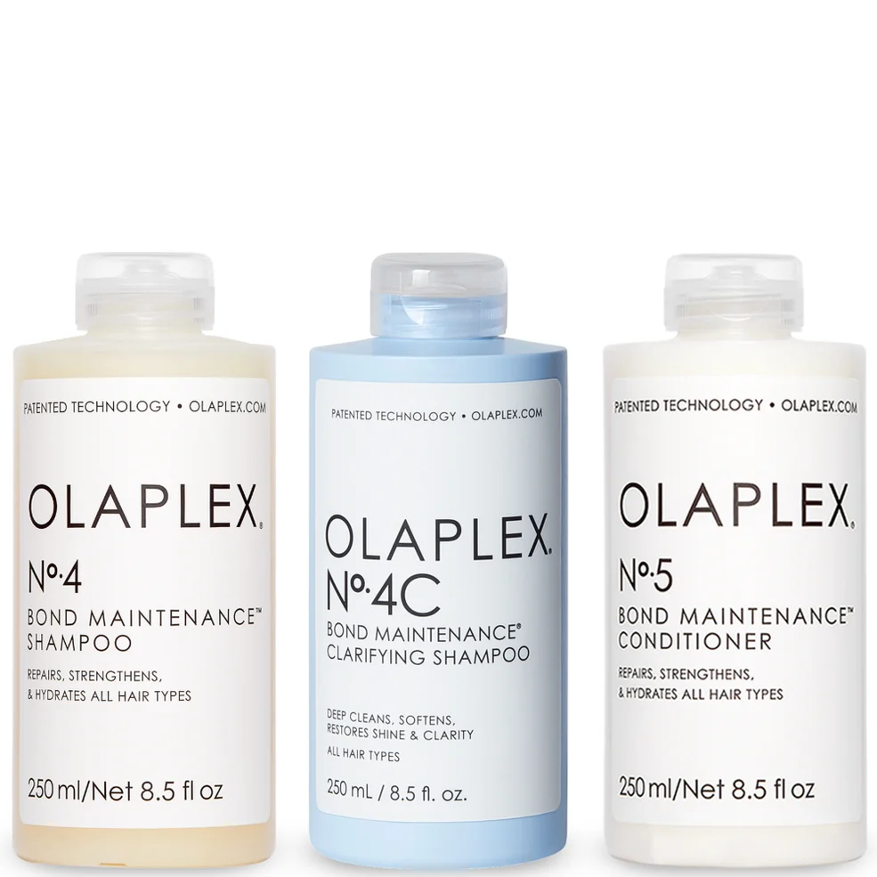 Olaplex Clarifying Shampoo Bundle No.4, No.4C and No.5 Image 1