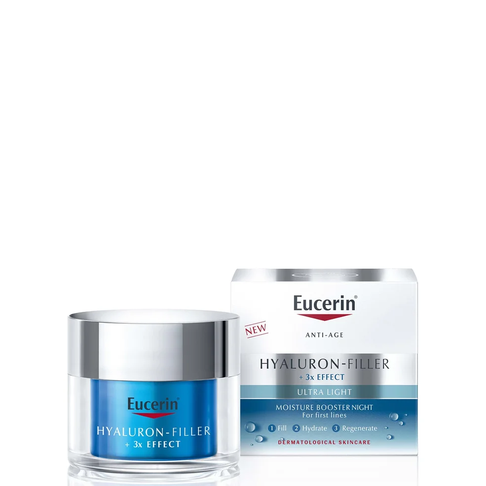 Eucerin Hyaluron-Filler Moisture Booster Night Gel Cream 50ml Image 1