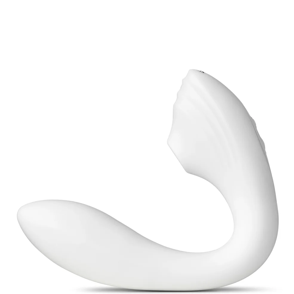 So Divine Pearl Vibe Suction and G-spot Stimulator White Image 1