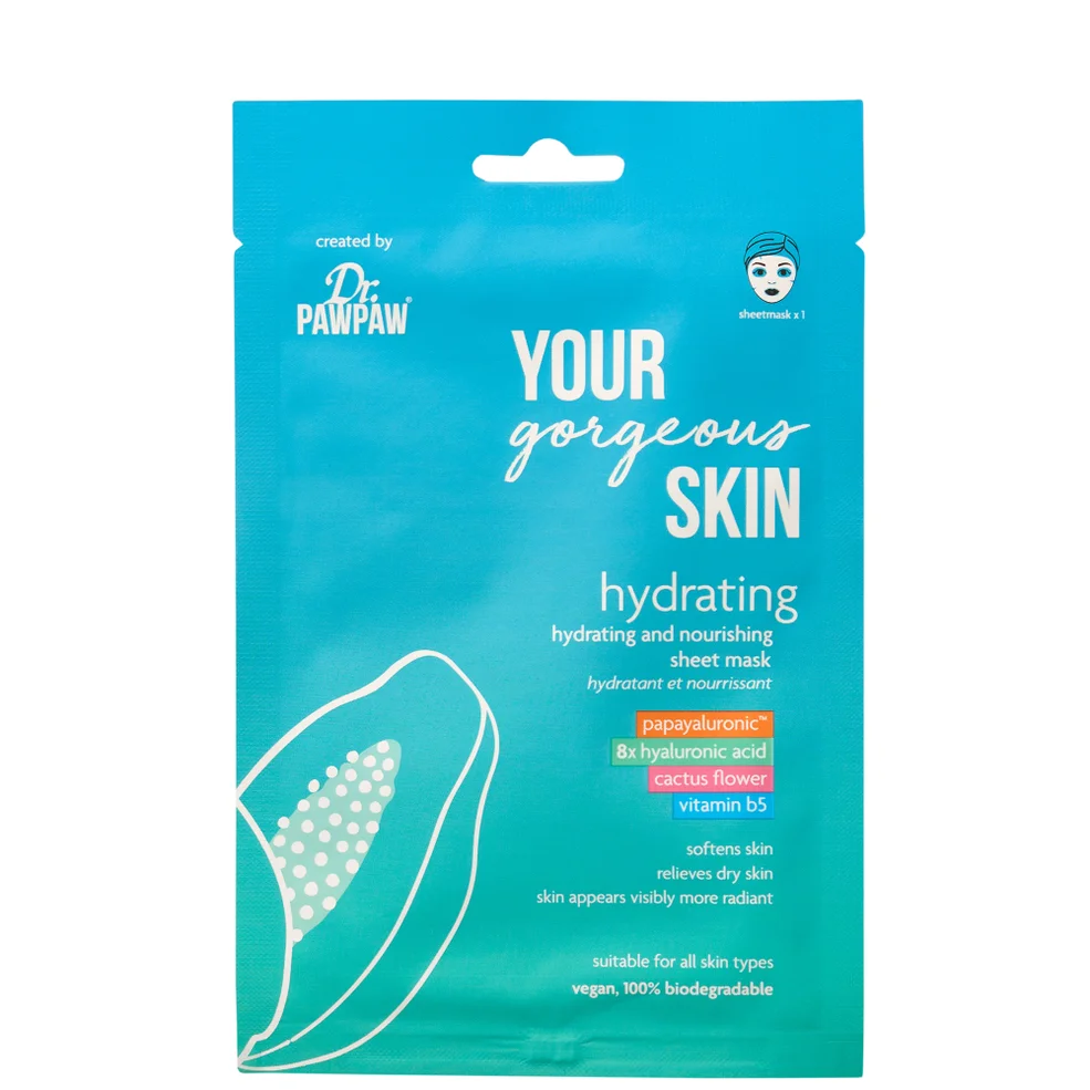 Dr. PAWPAW Your Gorgeous Skin Hydrating and Nourishing Sheet Mask Image 1