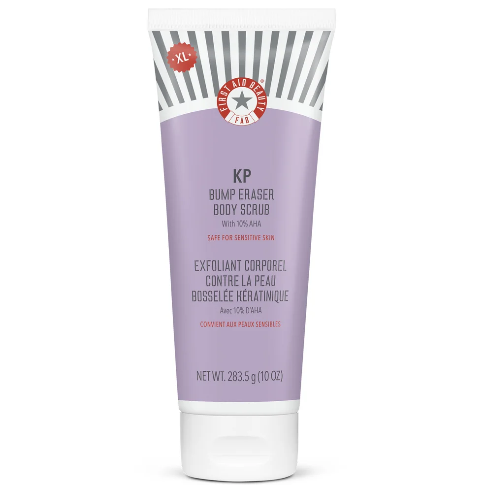 First Aid Beauty KP Bump Eraser Body Scrub with 10% AHA 283.5g Image 1