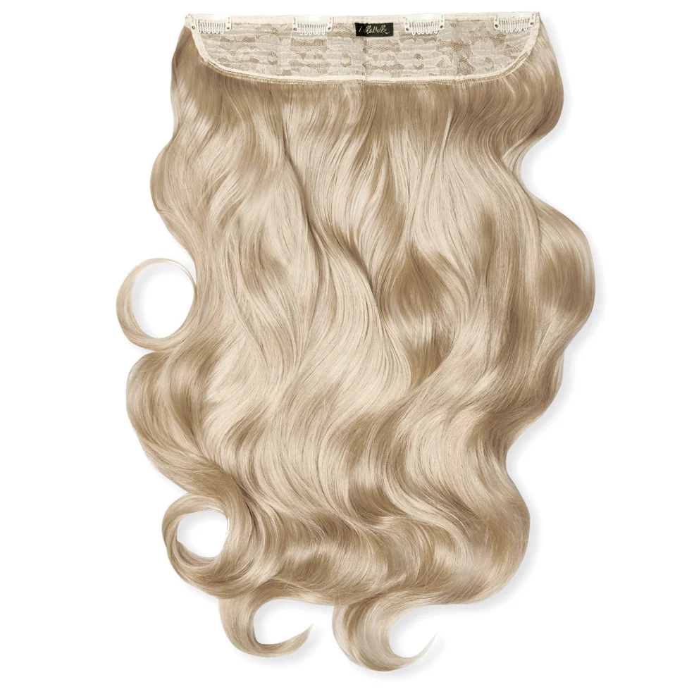 LullaBellz Thick 20 1-Piece Curly Clip in Hair Extensions - California Blonde Image 1