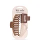 Kitsch Recycled Plastic Assorted Claw Clips - Neutral (Pack of 3)