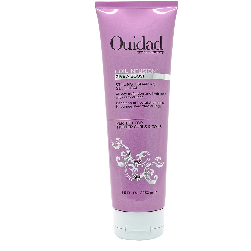 Ouidad Coil Infusion Give a Boost Styling and Shaping Gel Cream 250ml Image 1