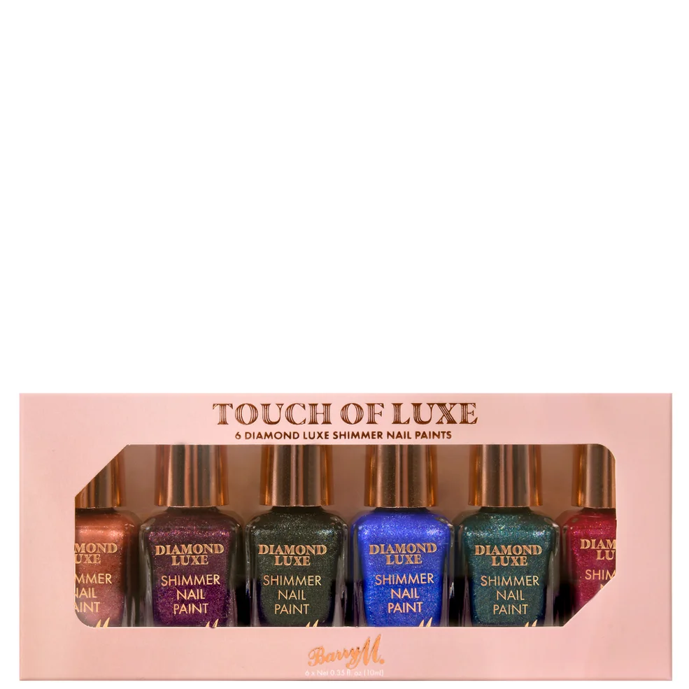 Barry M Cosmetics Touch of Luxe Nail Paint Gift Set Image 1