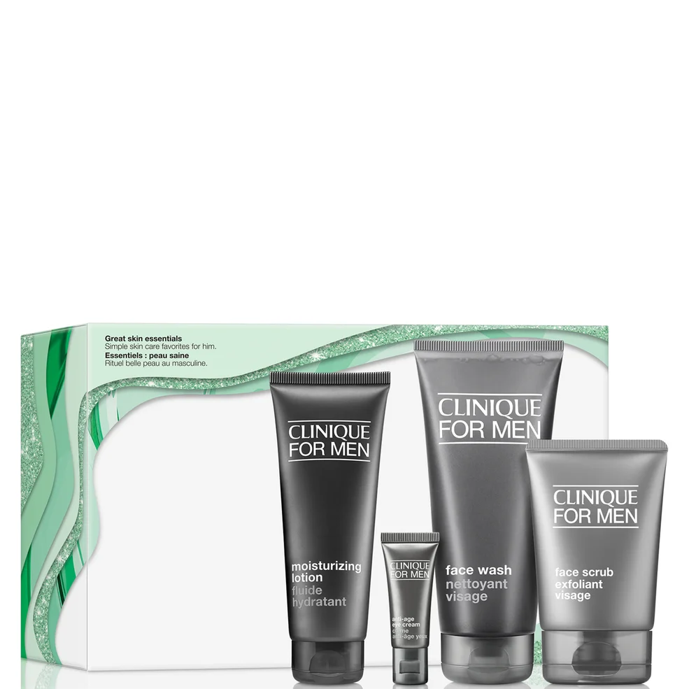 Clinique for Men Skincare Essentials Gift Set for Normal Skin Types Image 1