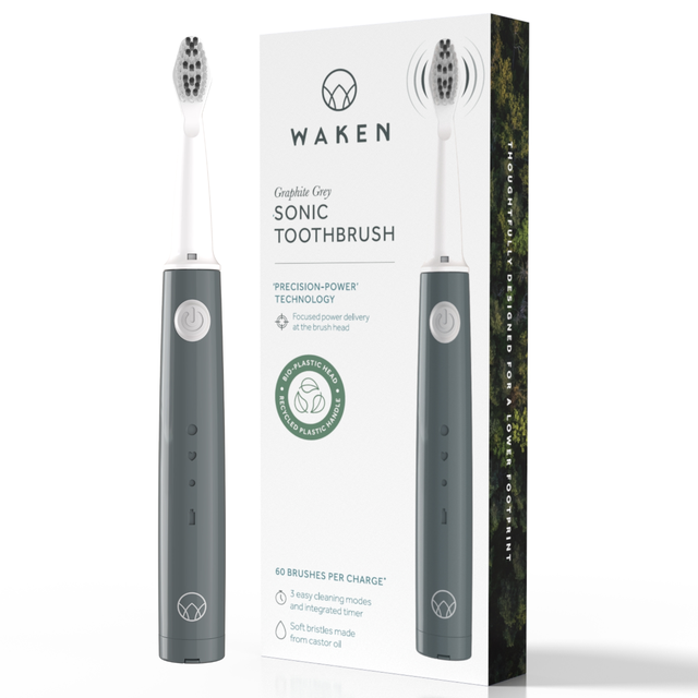 Waken Mouthcare Sonic Toothbrush Handle - Graphite Grey