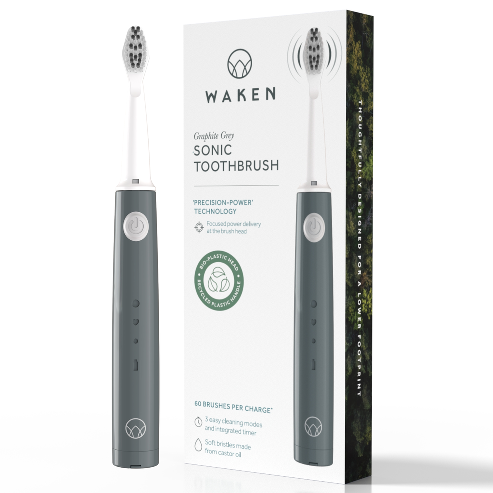 Waken Mouthcare Sonic Toothbrush Handle - Graphite Grey Image 1