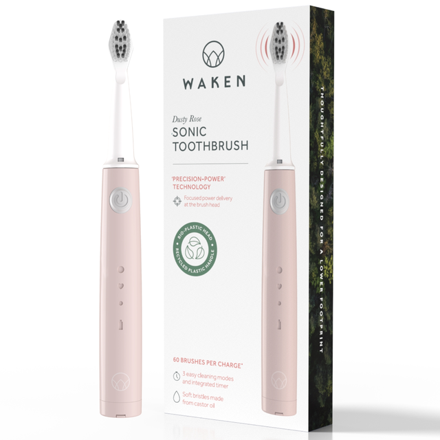 Waken Mouthcare Sonic Toothbrush Handle - Dusty Rose