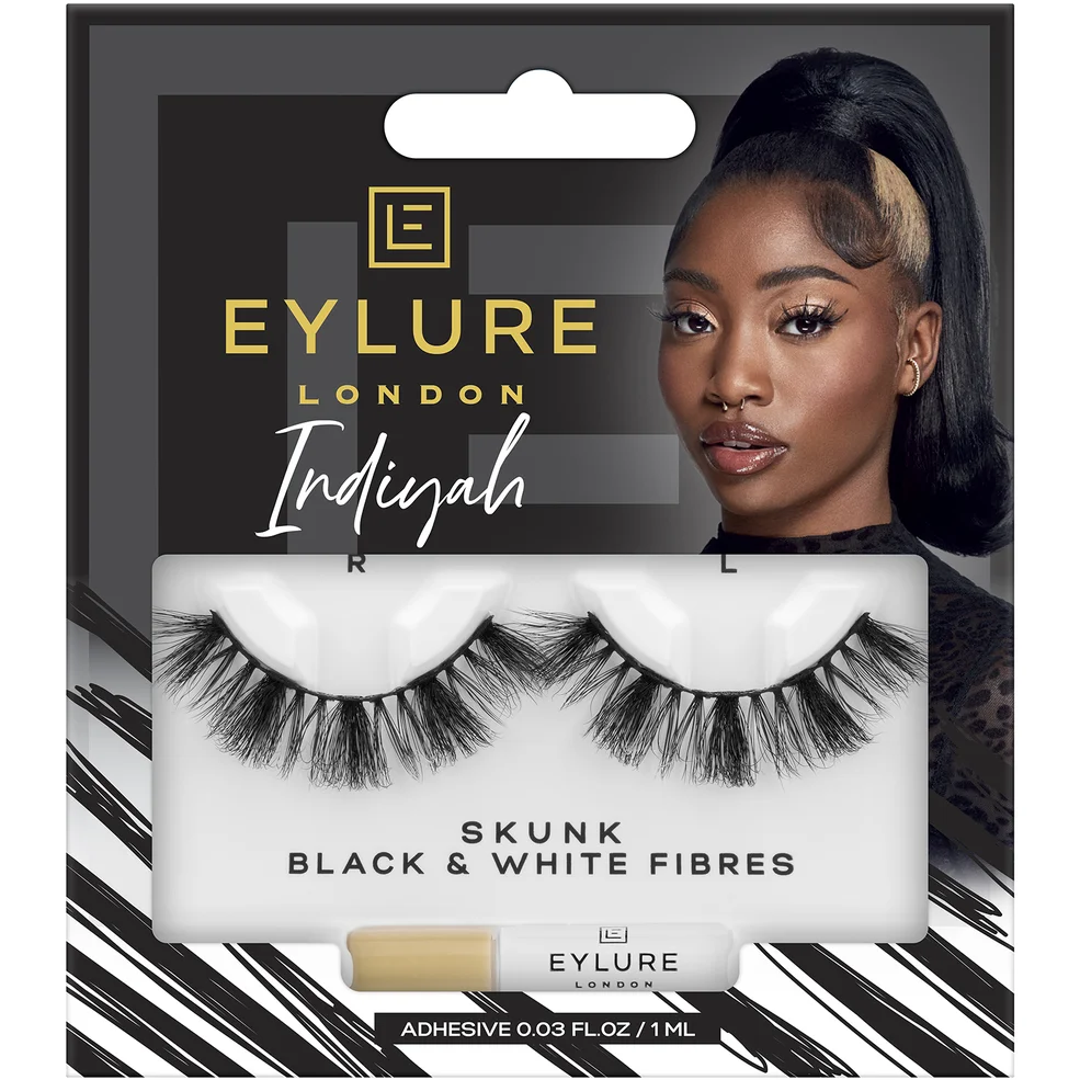Eylure Lash Squad Indiyah False Lashes - Skunk Image 1