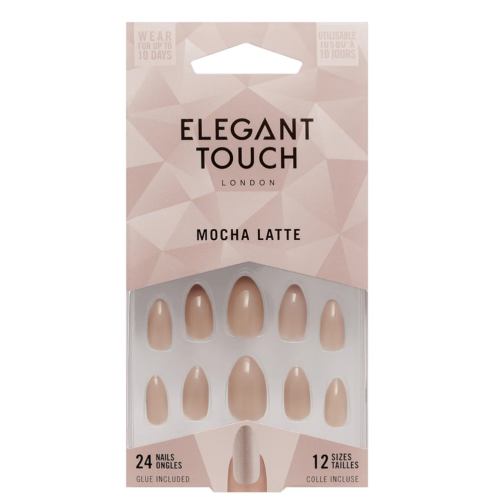 Elegant Touch False Nails - Mocha Latte Image 1