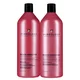 Pureology Smooth Perfection Shampoo and Conditioner Routine For Frizz Prone, Colour Treated Hair 1000ml