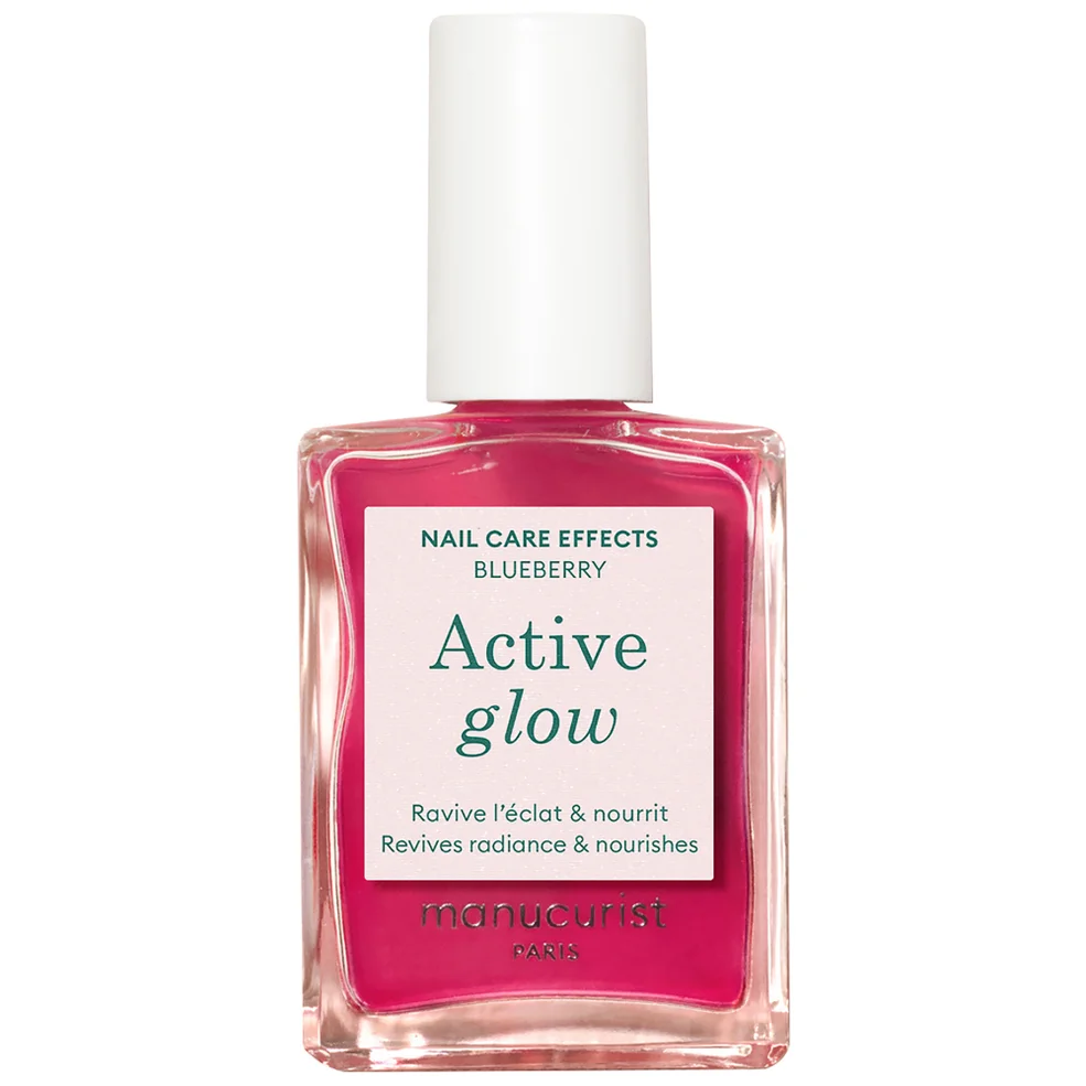 Manucurist Active Glow Polish 15ml - Blueberry Image 1