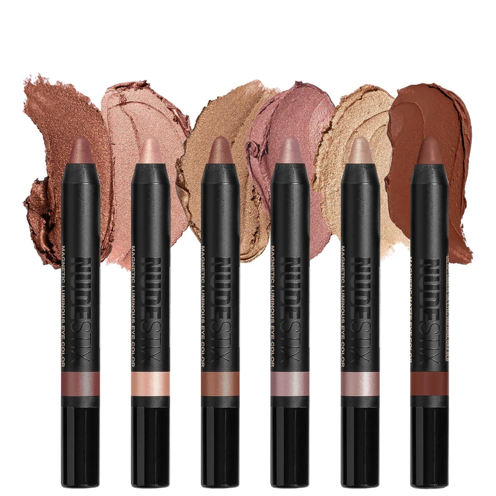 NUDESTIX Nude Beach 6-Piece Eye Pencil Palette Image 1
